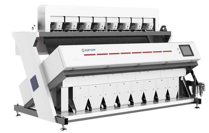 Máy bắn màu hạt điều bể